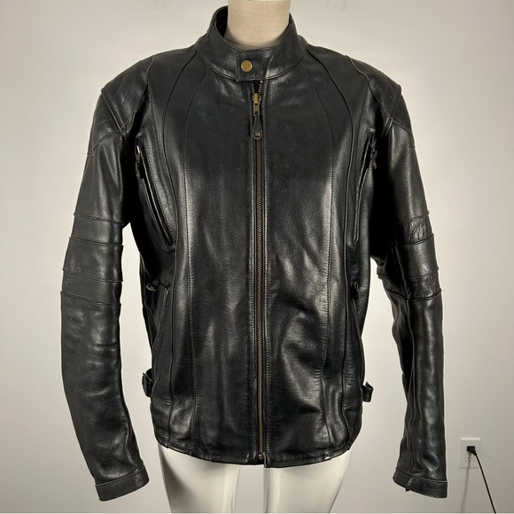 CMM Men's Black Leather Jacket S - Picture 1 of 10